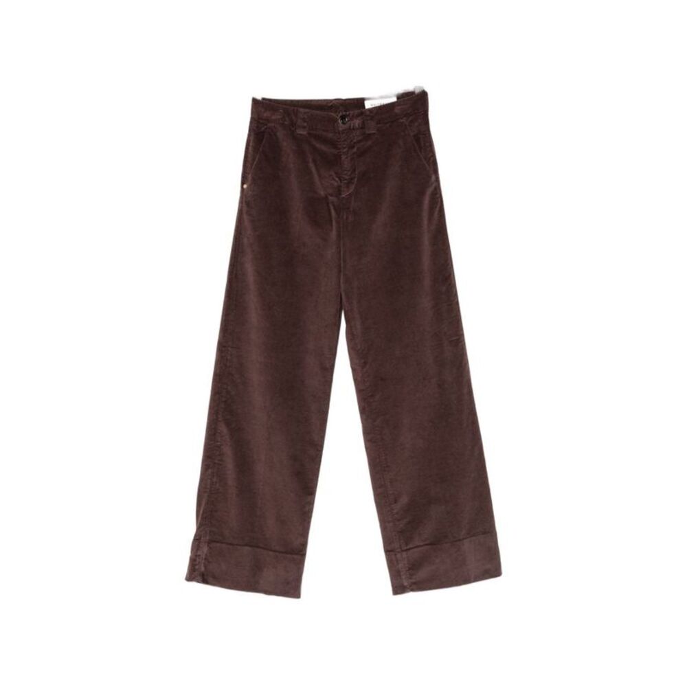 White Sand Women Cotton Trousers